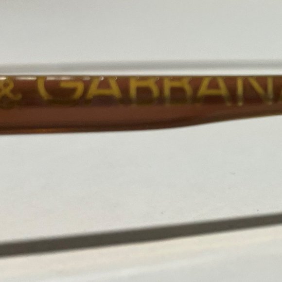 Frames Only Dolce Gabbana DG622 338 Copper Half Rim Eyeglass Frames 50-14-130 - Picture 7 of 13